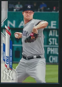2020 Topps Series 1 Image Photo Variation SP Short Print #68 Gerrit Cole Yankees - Picture 1 of 1