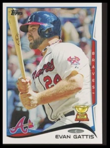 2014 Topps #464 Evan Gattis Atlanta Braves - Picture 1 of 1