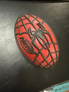 Nerf Spider Man Football Rare Unique Collectors Item Web Grip Weather Blitz Red - Picture 1 of 4