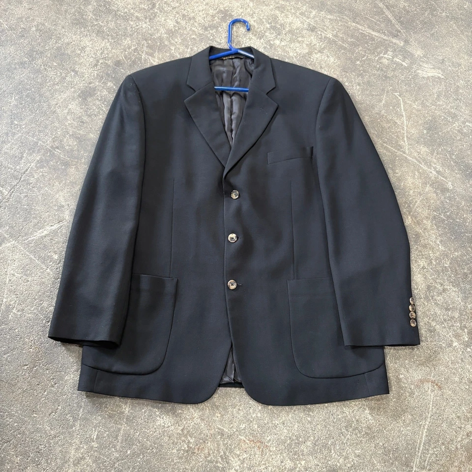 Chaqueta Blazer Jack Victor De Colección Para Hombres 44R Negra Legendwood SP Lana Abrigo Deportivo Foto 1 de 4