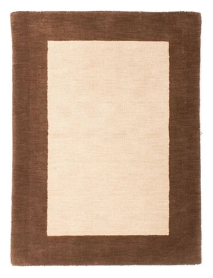 Morgenland Gabbeh Teppich - Loribaft Softy - 124 x 94 cm - beige - Bild 1 von 4