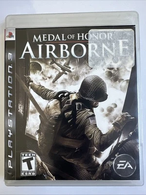 Medal of Honor: Airborne (Sony PlayStation 3, 2007) PS3 CIB Tested Fast Shipping - Image 1 of 4