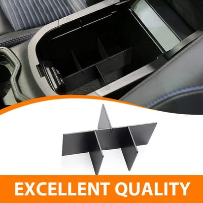Center Console ABS Armrest Box Insert Organizer Divider For Toyota RAV4 2019-up - Imagem 1 de 4