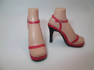 Zapatos Bratz ~❤️~ Funk Out Dana Rojo Tacones con Tirantes #359 Foto 1 de 2