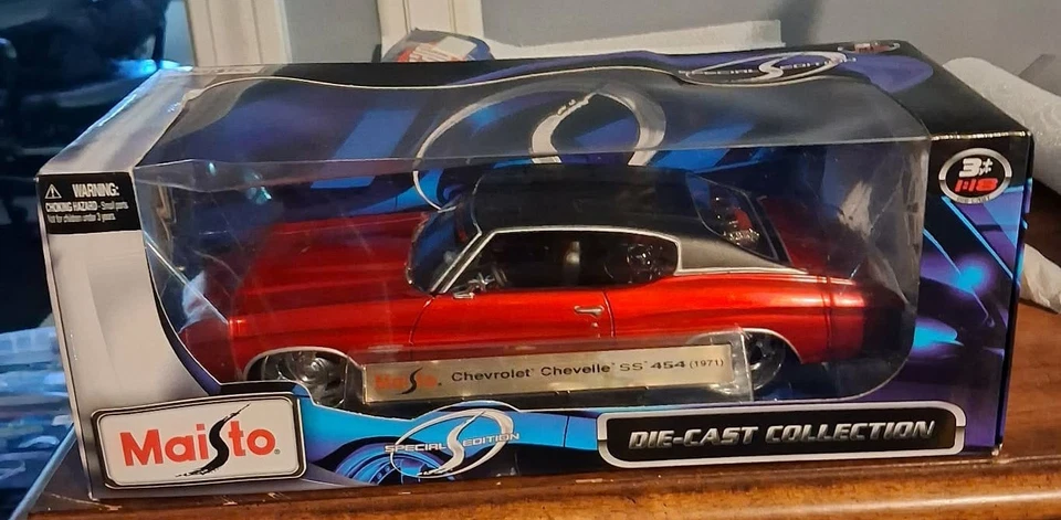 Chevy Chevelle SS 454 1971 Maisto edición especial 1:18 Foto 1 de 1