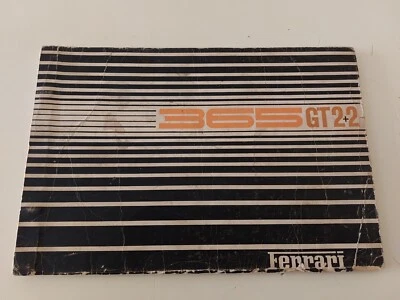 Ferrari 365gt 2+2 Catalogo Parti Di Ricambio - Immagine 1 di 4