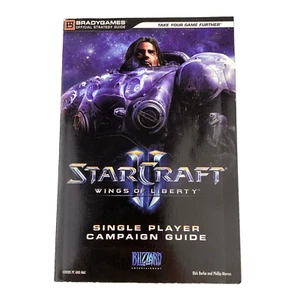 StarCraft II 2010 2 Wings of Liberty guía de campaña para un jugador BradyGames - Imagen 1 de 4