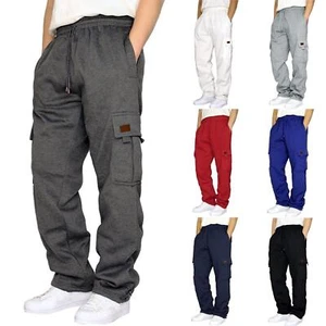 Pantalones de chándal cargo para hombre Pantalones de club profesional Pantalones de chándal Pantalones para correr Deportes - Imagen 1 de 31