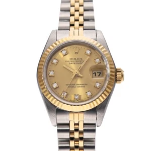 ROLEX Datejust 69173G 98 series (manufactured around 1986-1987) Champagne/di... - Picture 1 of 4