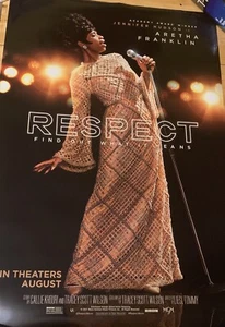 Respect (2021) Theatrical Poster DS 27x40 Aretha Franklin *SEE PHOTOS* - Picture 1 of 3