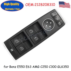 1* Master Power Window Switch for Benz E550 E63 AMG C250 C300 GLK350 2128208310 - Picture 1 of 5