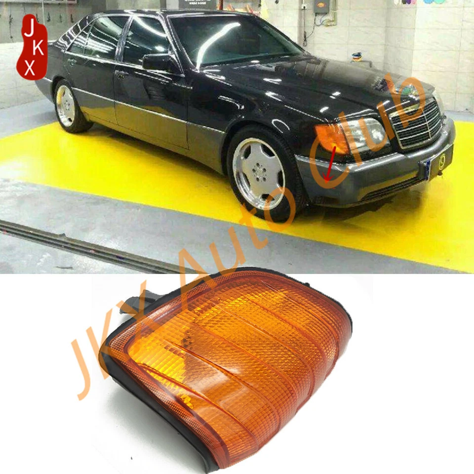 Lámpara de aparcamiento ámbar derecha para Mercedes Benz clase S W140 1993-1998 Foto 1 de 4
