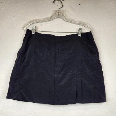 Pantalón Corto Atlético Royal Robbins Senderismo Cremallera Lateral Negro Para Mujer Talla 6 Nylon Elástico Foto 1 de 4