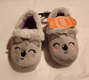 Toddler Girls Koala A-Line Slippers - SIZE 7/8 - Picture 1 of 7