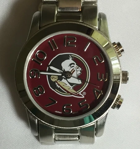 New Florida State Seminoles Ladies Watch, Metal, With Free Battery, NCAA Cover