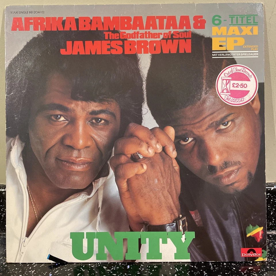 Afrika Bambaataa & James Brown - Unity - Vinyl 12” Maxi EP - 1984 - Hip Hop - Изображение 1 из 4