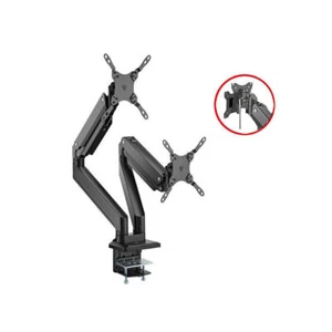 Montaje de escritorio de resorte de gas de aluminio premium de aluminio doble resistencia SIIG CE-MT3011-S1 35 - Imagen 1 de 7