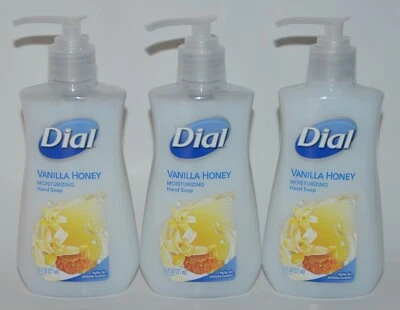 LOTE DE 3 ESFERAS MIEL DE VAINILLA LÍQUIDO HIDRATANTE JABÓN DE MANOS LAVADO 7,5 OZ BOMBA Foto 1 de 4