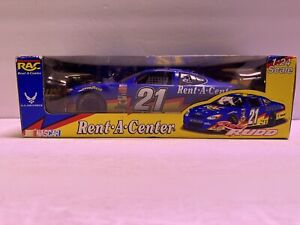 (New)2003 Ricky Rudd #21 Ford Taurus Rac RENT-A-CENTER Nascar 1:24 Team Caliber