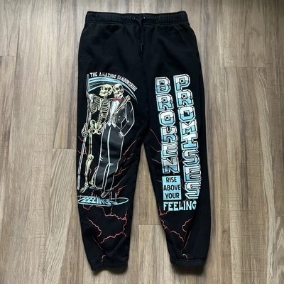 Pantalones deportivos medianos negros Broken Promises X The Amazing Samborghini para hombre Foto 1 de 4
