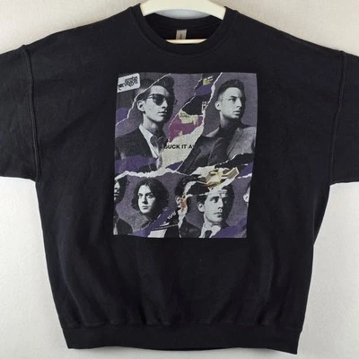 Felpa Arctic Monkeys succhialo e vedi album grafica unisex taglia 2X Gildan  - Immagine 1 di 4