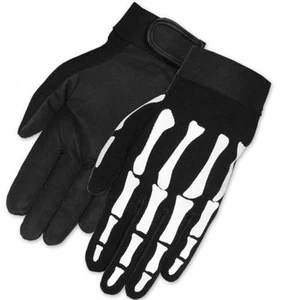 Skeleton Mechanics Gloves  Skull Style  L XL Daddy Dave Kye Farmtruck Nova Ryan - Picture 1 of 1