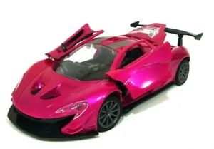 Kids Girls Pink Purple Remote Control Sports Car Door Open With Remote Toy Xmas - Picture 1 of 2