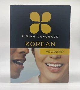 Living Language Korean Advanced 3 CD Course Lessons - GOOD - Picture 1 of 8