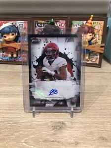 Jermaine Burton Topps Finest Certified Auto bengals rookie card - Picture 1 of 2