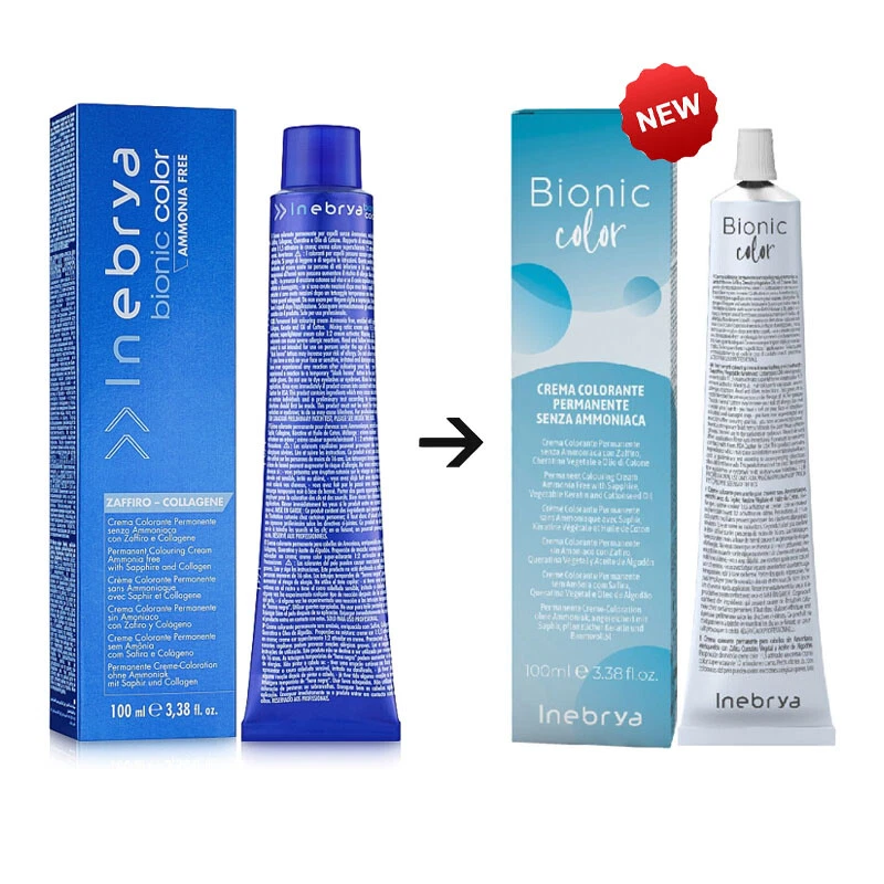 Colore per capelli INEBRYA Bionic Color No Ammonia 100ml