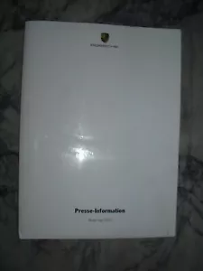 Porsche Presse Information press kit Model Year 2000 GT3 Turbo Boxter S Carrera - Picture 1 of 2