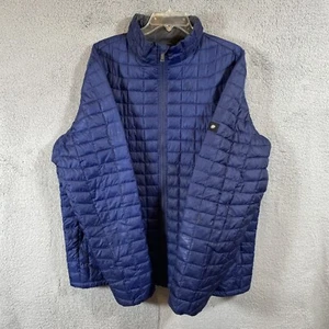 Ben Sherman Blue Full Zip Puffer Quilted Jacket Men's XXL - Picture 1 of 6