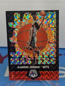 2019-20 Panini Mosaic DeAndre Jordan Jam Masters Silver Prizm #3 Nets Parallel