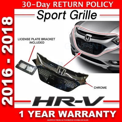 Genuine OEM Honda HR-V Sport Grille 2016 - 2018         (08F21-T7S-100) Foto 1 de 4