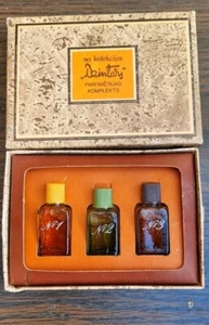Conjunto de Perfumes Vintage Dzintars Soviética URSS Miniaturas Coleccionables - Imagen 1 de 3