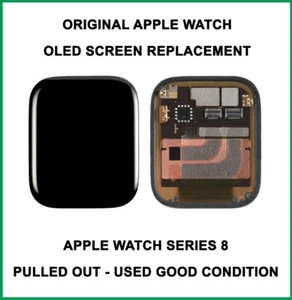 Original Apple Watch Series 8 OLED LCD Touch Screen Replacement - Picture 1 of 1
