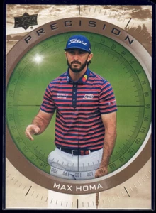 2024 Upper Deck Golf #P-3 Max Homa Precision Gold SP Parallelo - Foto 1 di 2
