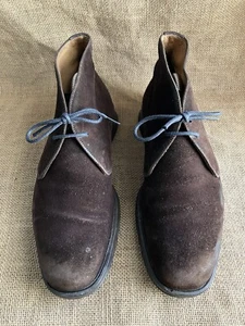 Church's ROBBLE Men's Brown Suede Chukka Boots Size UK 8 || US 9 - Picture 1 of 11