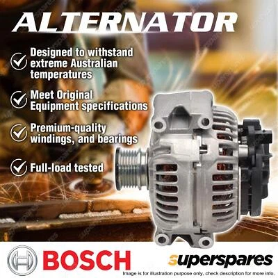 Bosch Alternator for Mercedes Benz Sprinter 906 Valente Viano Vito Mixto W639 - image 1 of 4