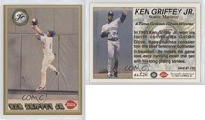 1994 Dairy Queen Golden Moments Restaurant Gold Border Ken Griffey Jr #7 HOF