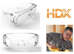 Protectores de gafas de seguridad sobre el vidrio resistentes a impactos y arañazos (paquete de 3) - Imagen 1 de 6