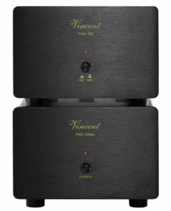 VINCENT PHO-500 BLACK PHONO 2 TELAI ALIMENTAZIONE SEPARATA GARANZIA UFFICIALE - Imagen 1 de 2