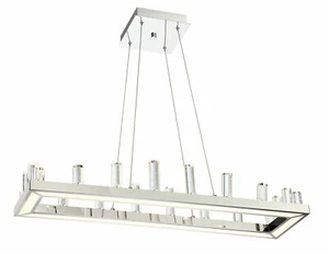 Lite Source LS-19222 Elina 35"Width Integrated LED Linear Chandelier - Chrome - Picture 1 of 1