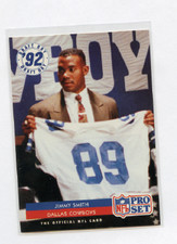 1992 PRO SET  # 32  JIMMY SMITH ROOKIE 