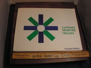 Lockheed C-130 Hercules Model 382  Propeller Briefing Operational Safety  Book - Picture 1 of 4