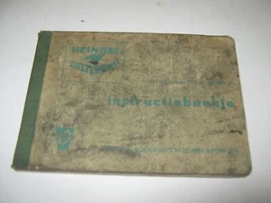 Heinkel original Literatur holländisch niederländisch 60er 6 - Bild 1 von 1
