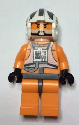 Minifiguras LEGO Star Wars - Rebel X Wing Pilots Zev Senesca 8083, 8089 sw0260 Foto 1 de 2