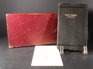 Vintage Holy Bible KJV Self Pronouncing Edition World Bible Publishers W/Box - Picture 1 of 12