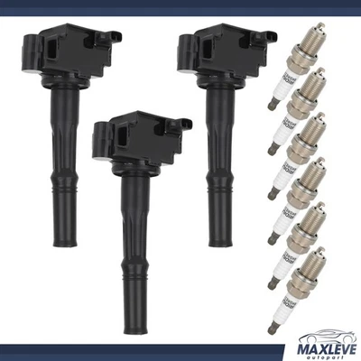 For Toyota Tundra Tacoma 3.4L 2004 2003 Ignition Coils & Spark Plugs Foto 1 de 4