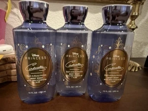 3 Bath and Body Works Disney Princess Cinderella Body Wash - Picture 1 of 2